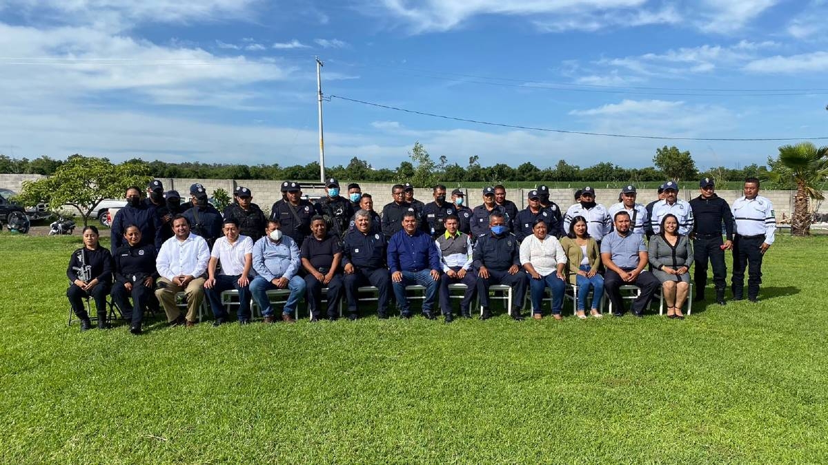 Celebran el Día del Policía en Yecapixtla