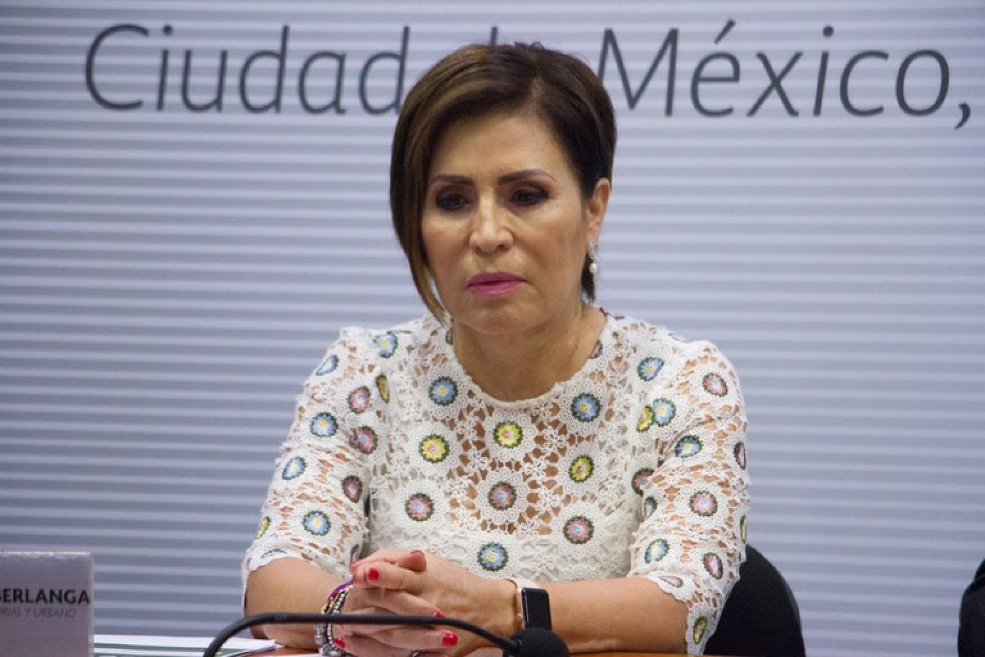 Rosario Robles obtiene suspensión definitiva contra prisión preventiva