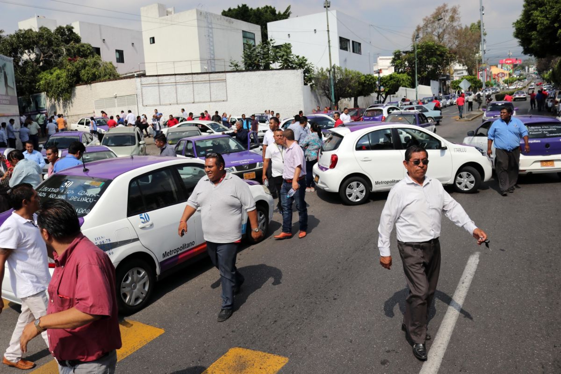 Taxistas, contra Fiscalía por detención de choferes
