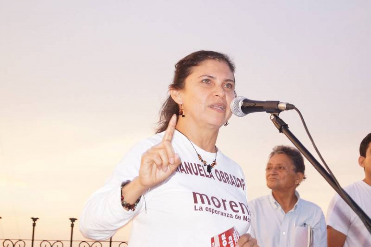 Inicia trámite de impugnación a candidatura de Manuela Obrador, prima de AMLO