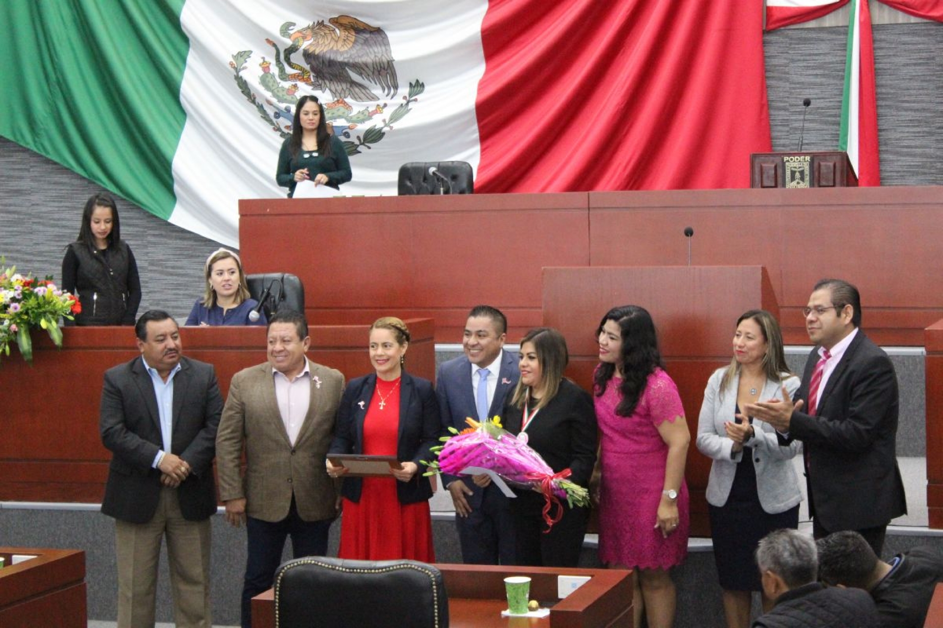 Entrega Congreso del estado la presea Xochiquetzalli 2019