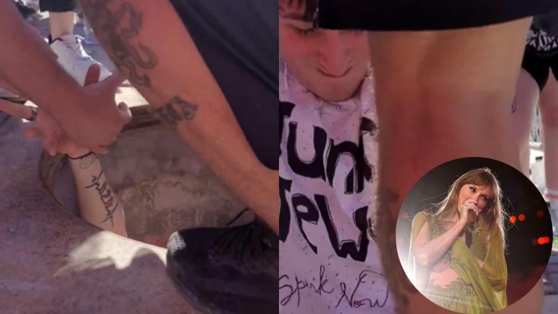 'Swifties' argentinos se cuelan a concierto de Taylor Swift desde alcantarillas