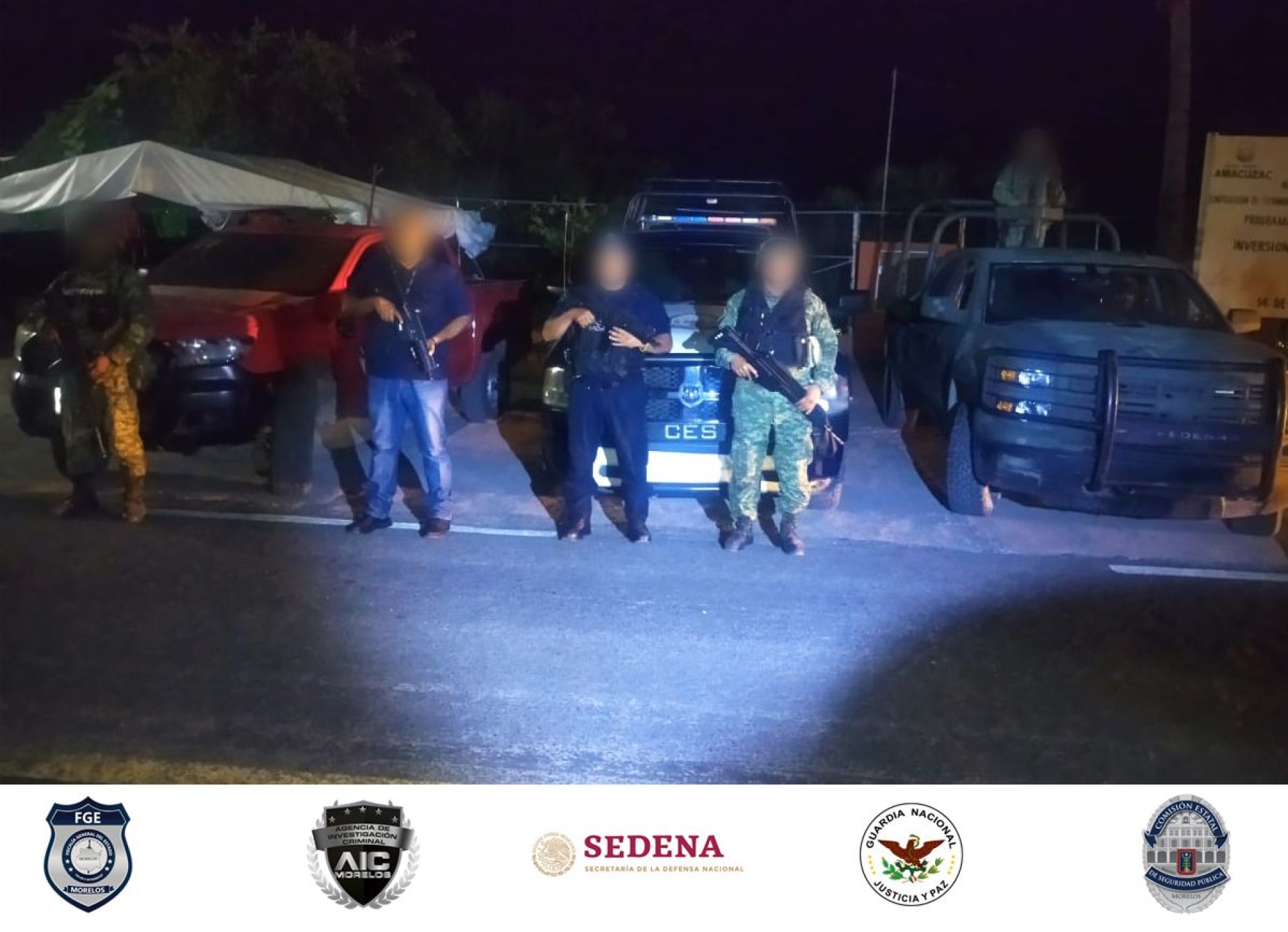 Refuerzan presencia del 'Operativo Mixto Conjunto' en Amacuzac y Puente de Ixtla
