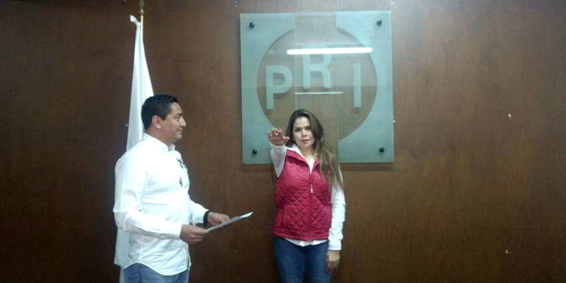 Informa PRI que Angélica de la Torre rindió protesta como nueva secretaria de Gestión Social