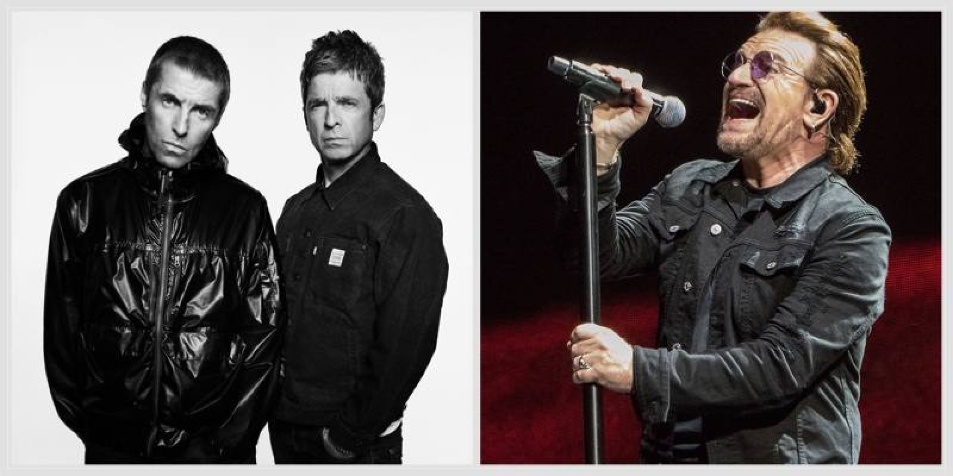 Bono de U2 reclama "Live Forever" de Oasis como su favorita