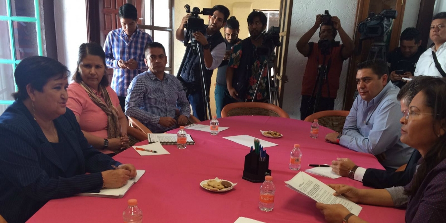 Se reúne la comisión especial del caso Temixco con Irma Camacho