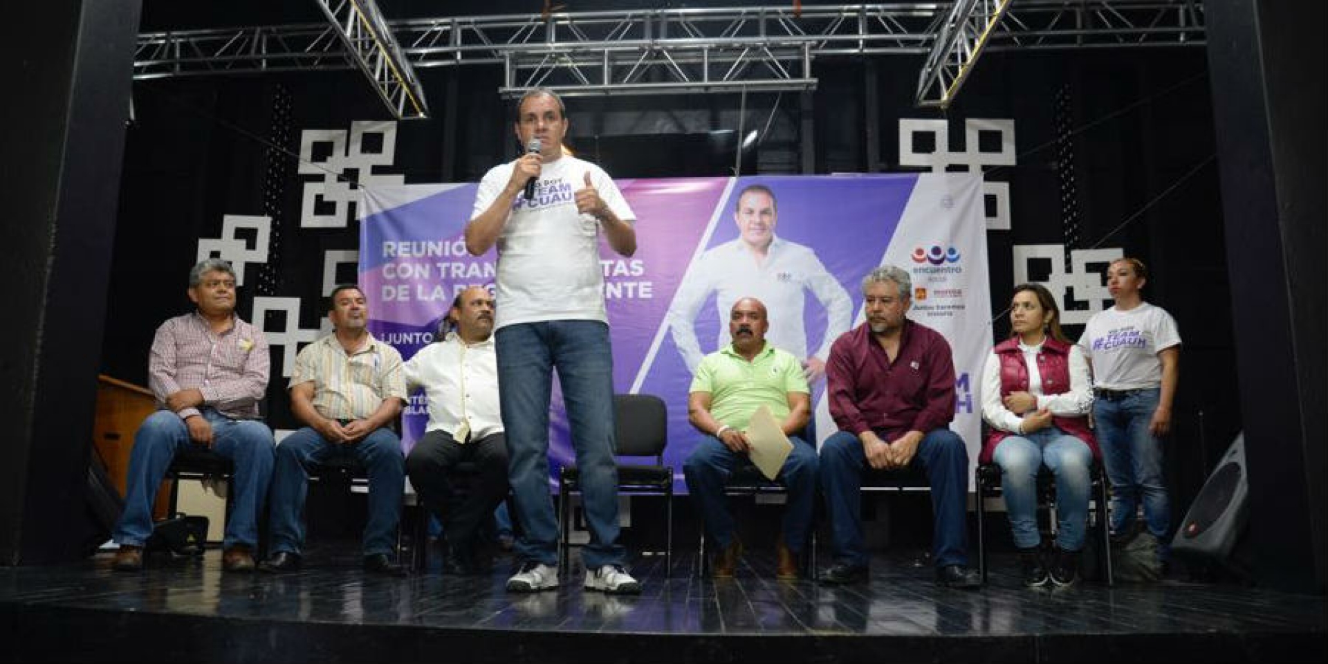 Efectúa candidato a la gubernatura por la coalición 'Juntos Haremos Historia' recorrido por la zona oriente
