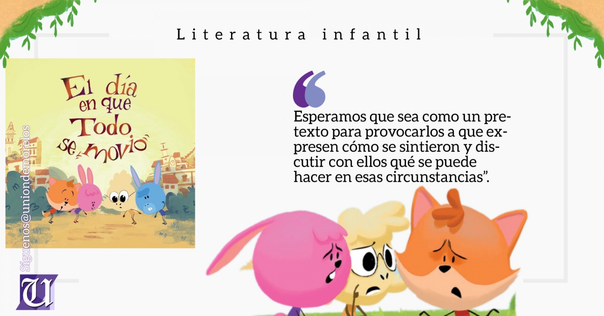 Este libro ilustrado puede ayudar a los niños a entender qué pasó en el sismo