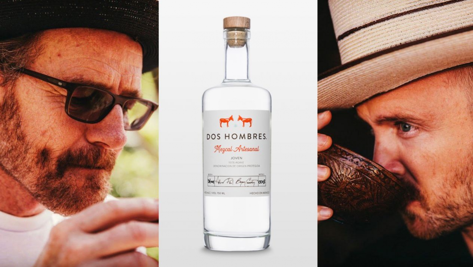 'Heisenberg' y 'Jesse Pinkman' lanzan su marca de mezcal
