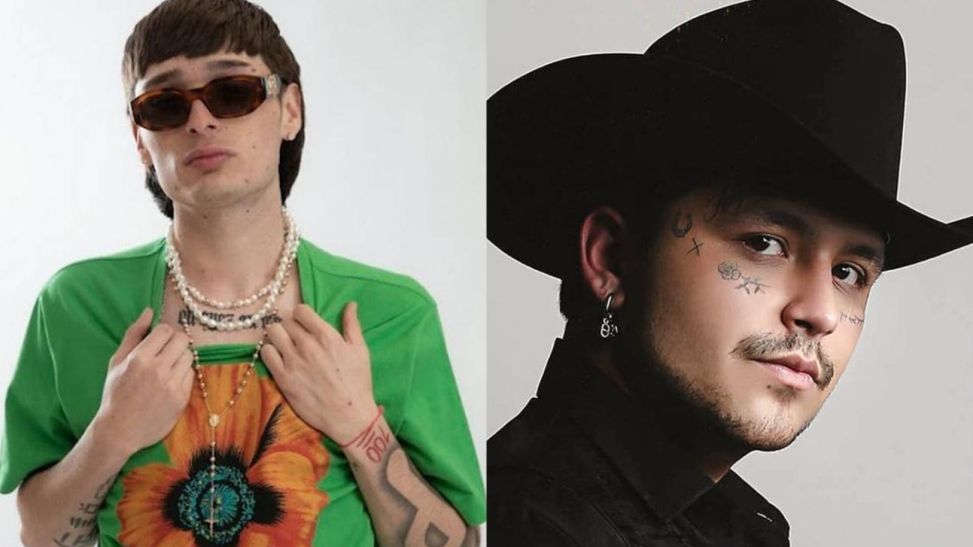 Christian Nodal y Peso Pluma anuncian colaboración juntos