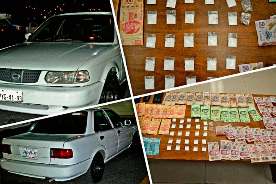 Detienen a una pareja en posesión de 27 dosis de cocaína