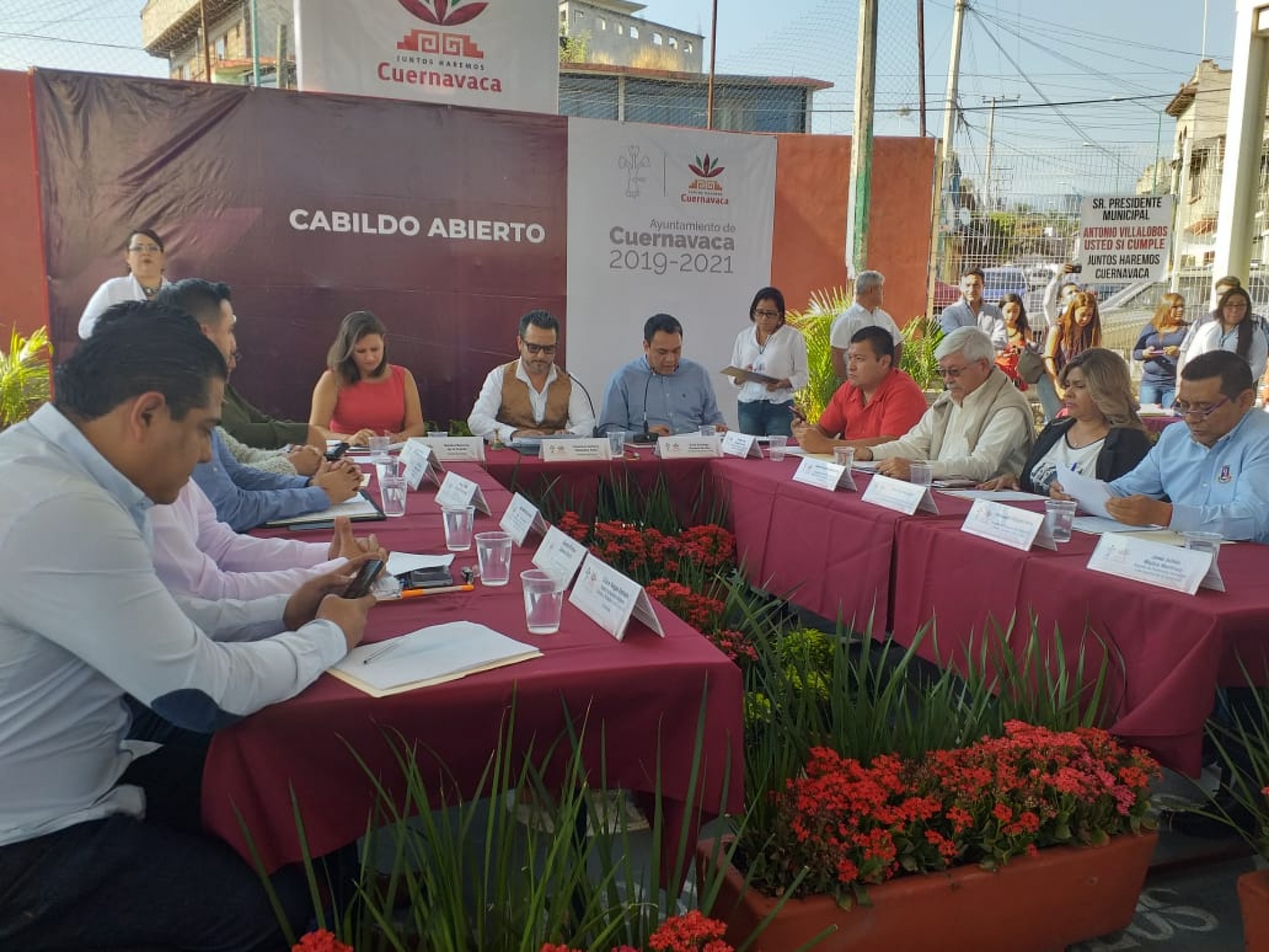 Realizan primera sesión de cabildo abierto del Ayuntamiento de Cuernavaca