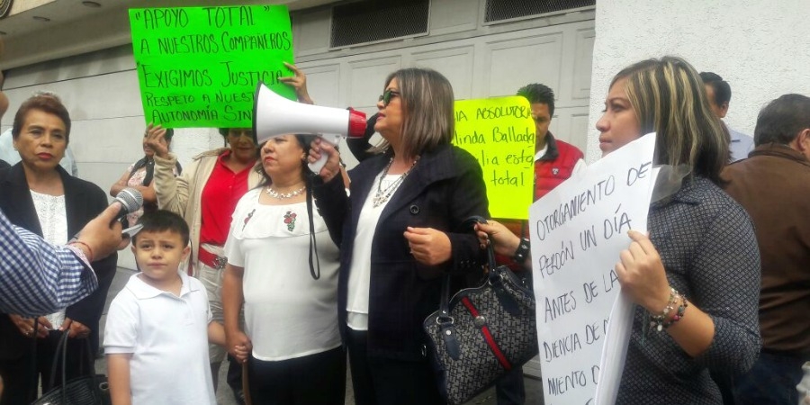 Celebran trabajadores sindicalizados del Poder Judicial desistimiento de denuncia