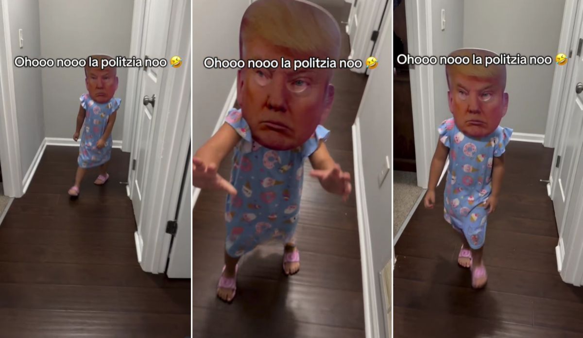 Niña 'Trump' amenaza entre risas a su mamá con deportarla y se vuelve viral (VIDEO)