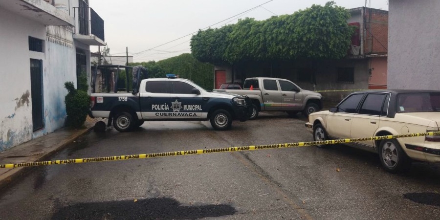 Asesinan a un hombre a balazos, en Cuernavaca