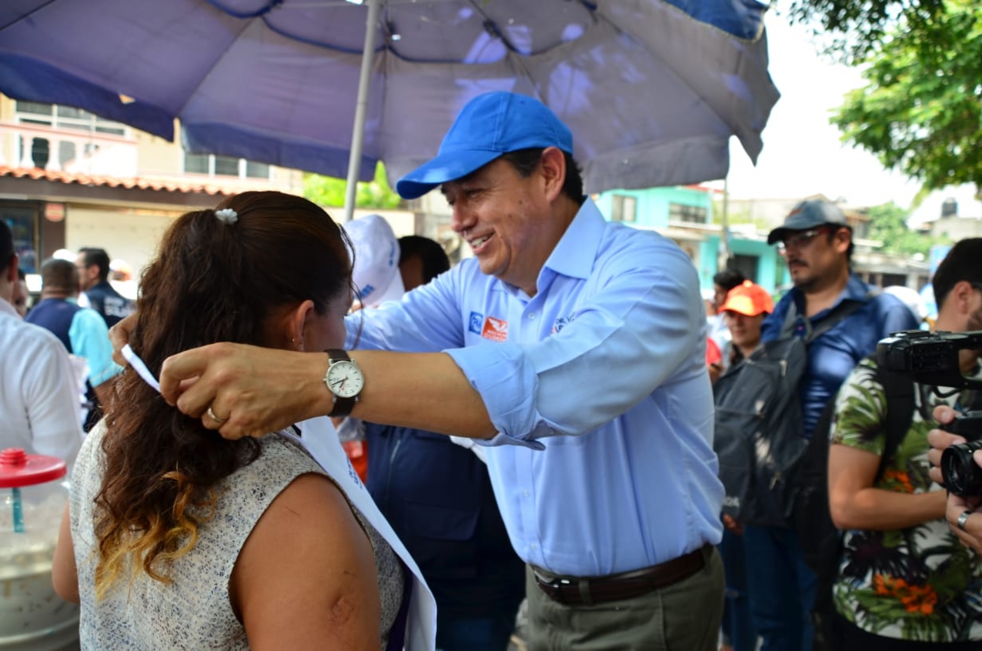 Más empleos para jóvenes y recuperación de zonas públicas, compromiso de Víctor Caballero Solano