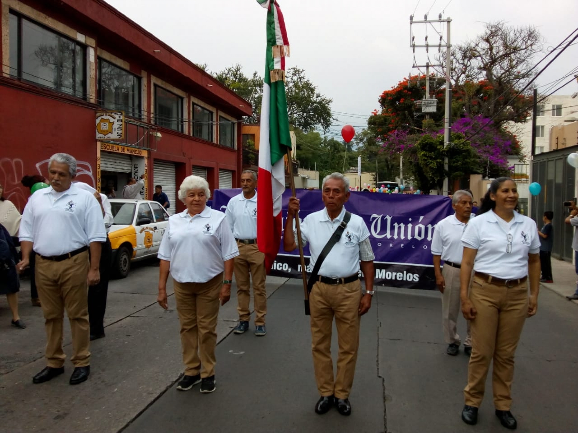 Marchan voceadores en Cuernavaca