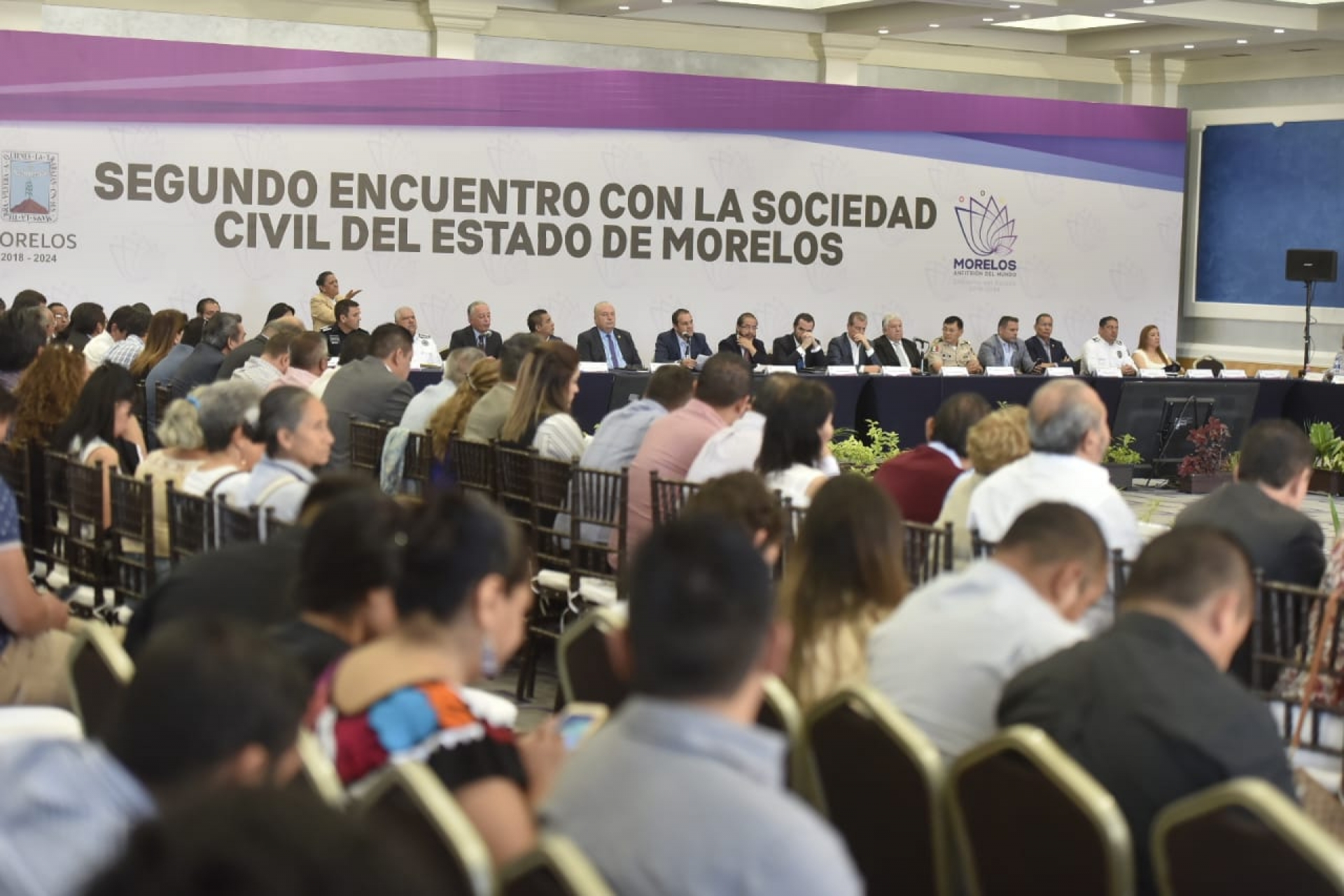 Realizan segundo encuentro con la sociedad civil del estado de Morelos