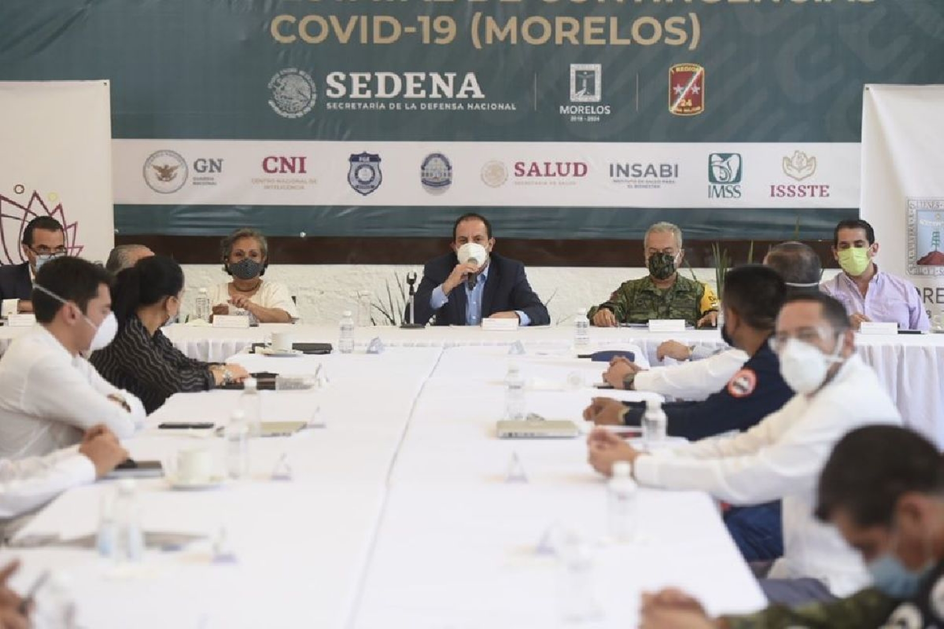Encabeza Cuauhtémoc Blanco sesión de Comité de Contingencia