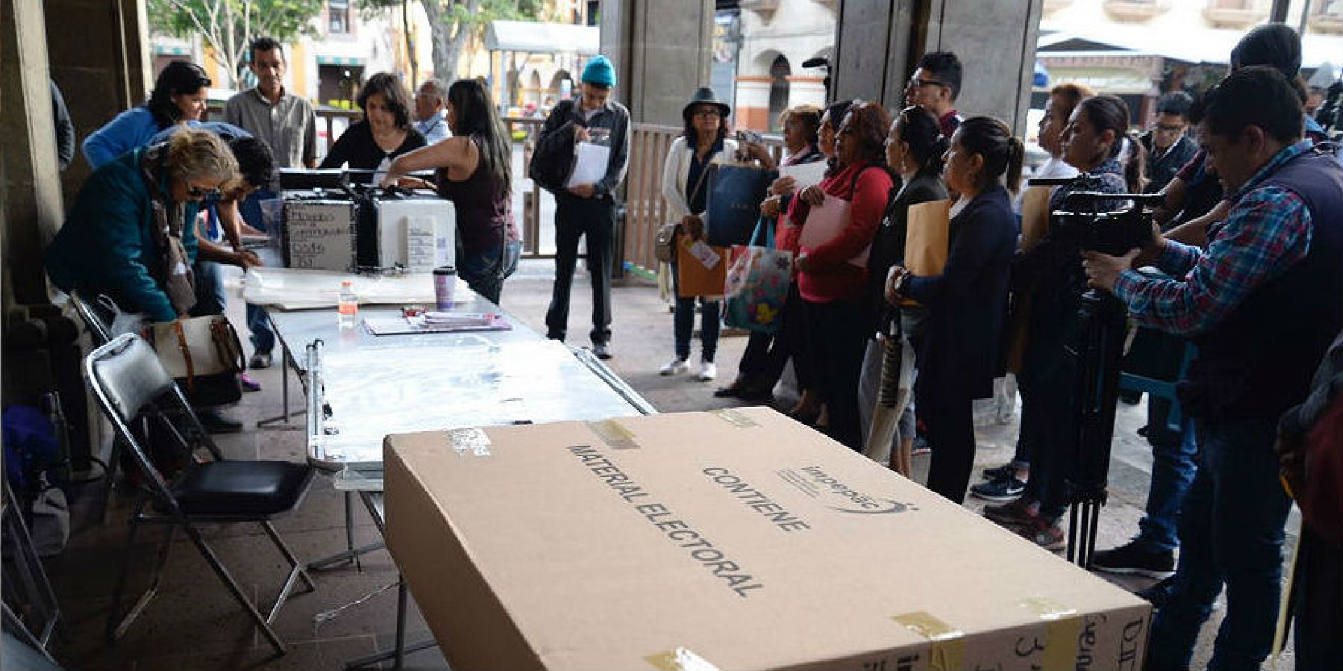 Instalan casillas en Morelos; ciudadanos acuden a emitir su voto