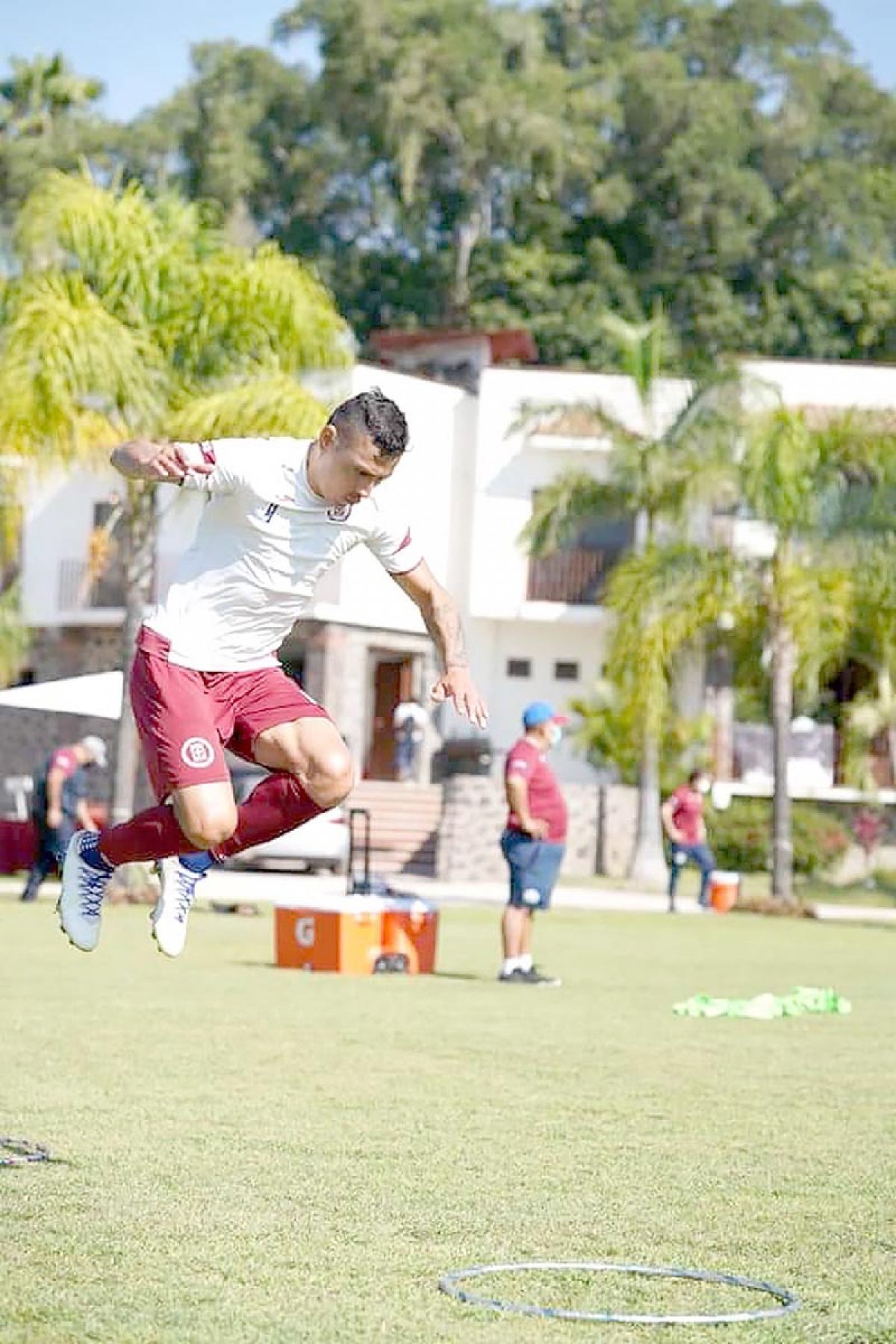 Cruz Azul entrena en Xochitepec
