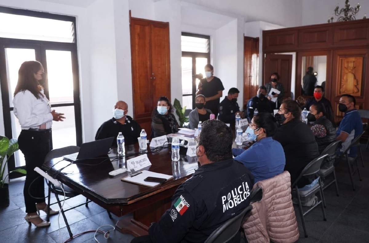 Se reúnen autoridades en Yautepec para prevenir el delito