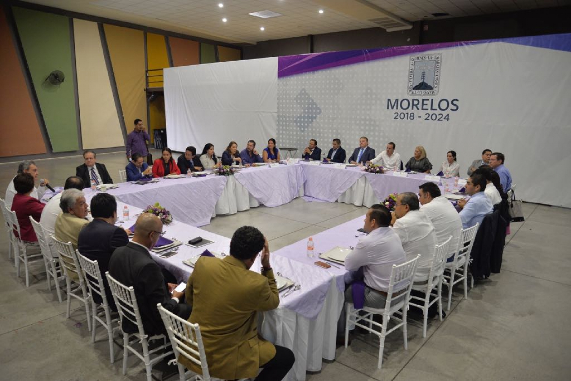 Se reúne Blanco Bravo con magistrados del Poder Judicial