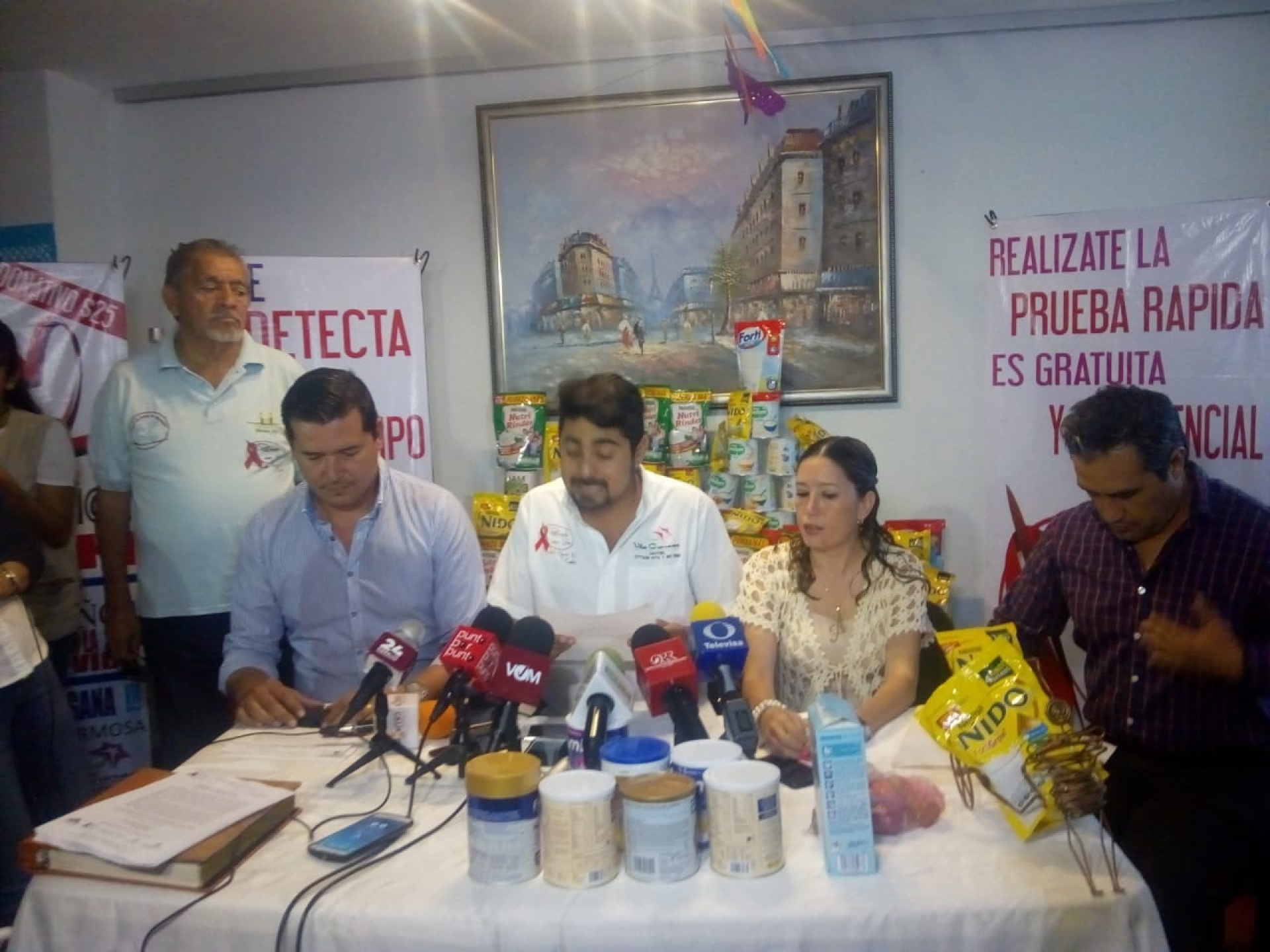 Anuncian campaña para apoyar programa estatal de VIH-Sida