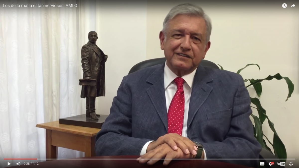 “No soy un peligro para México, pero puedo serlo para los corruptos”, dice AMLO