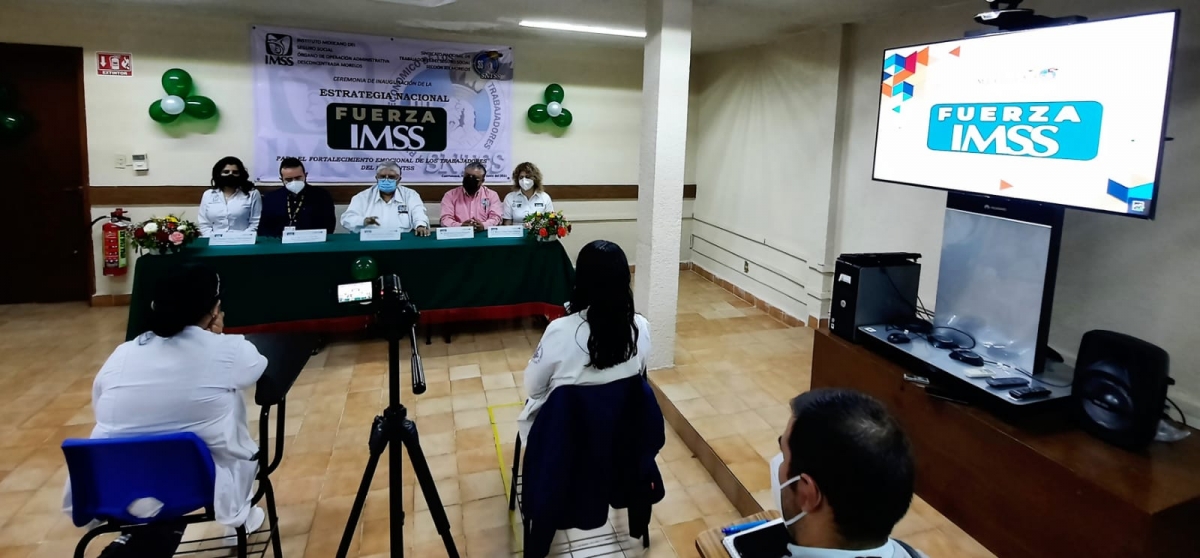 Inicia 'Fuerza IMSS' en Morelos para el fortalecimiento emocional del personal
