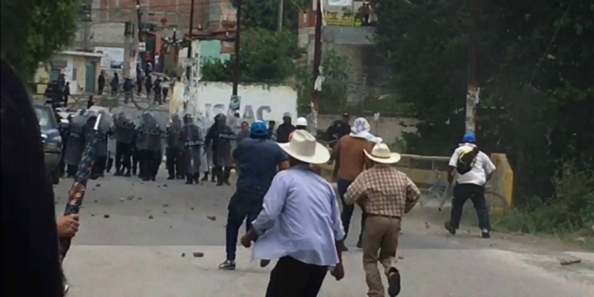 Tensión en Apatlaco