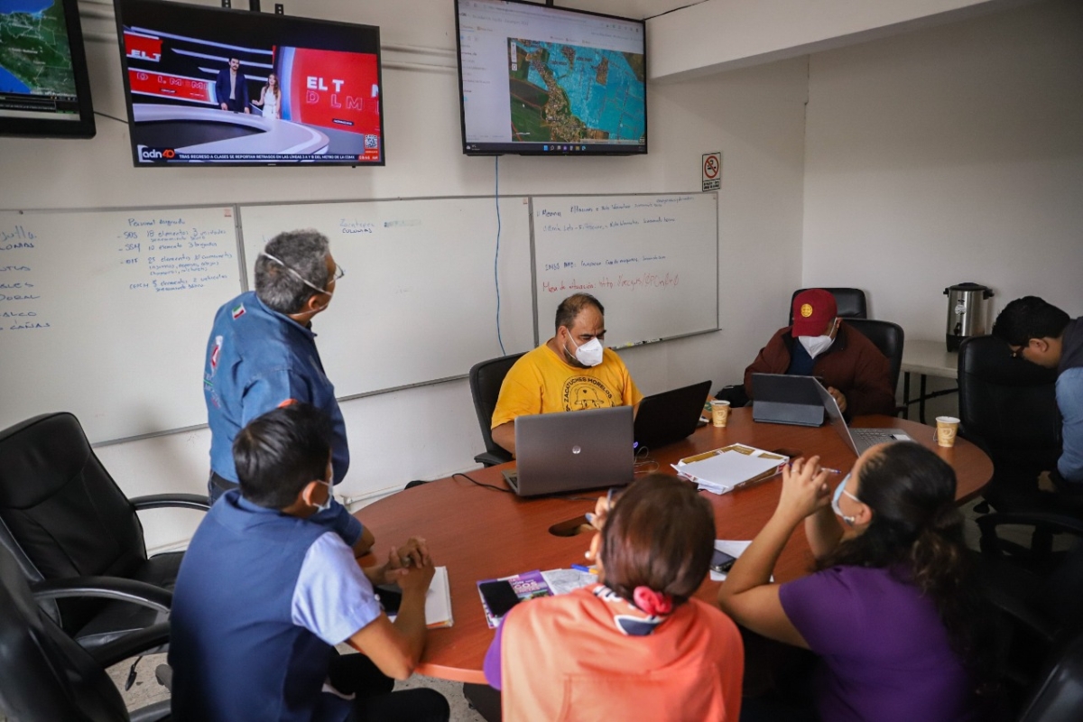 Instala Gobierno de Morelos Comité Estatal de Emergencias