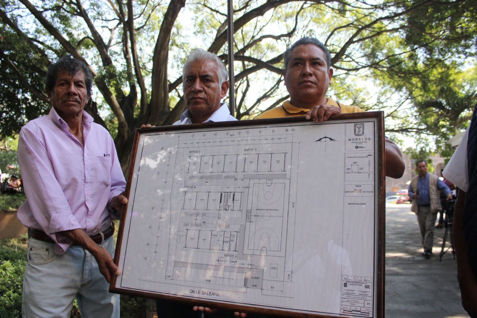 Comuneros de Ocotepec rechazan escuela con aulas provisionales