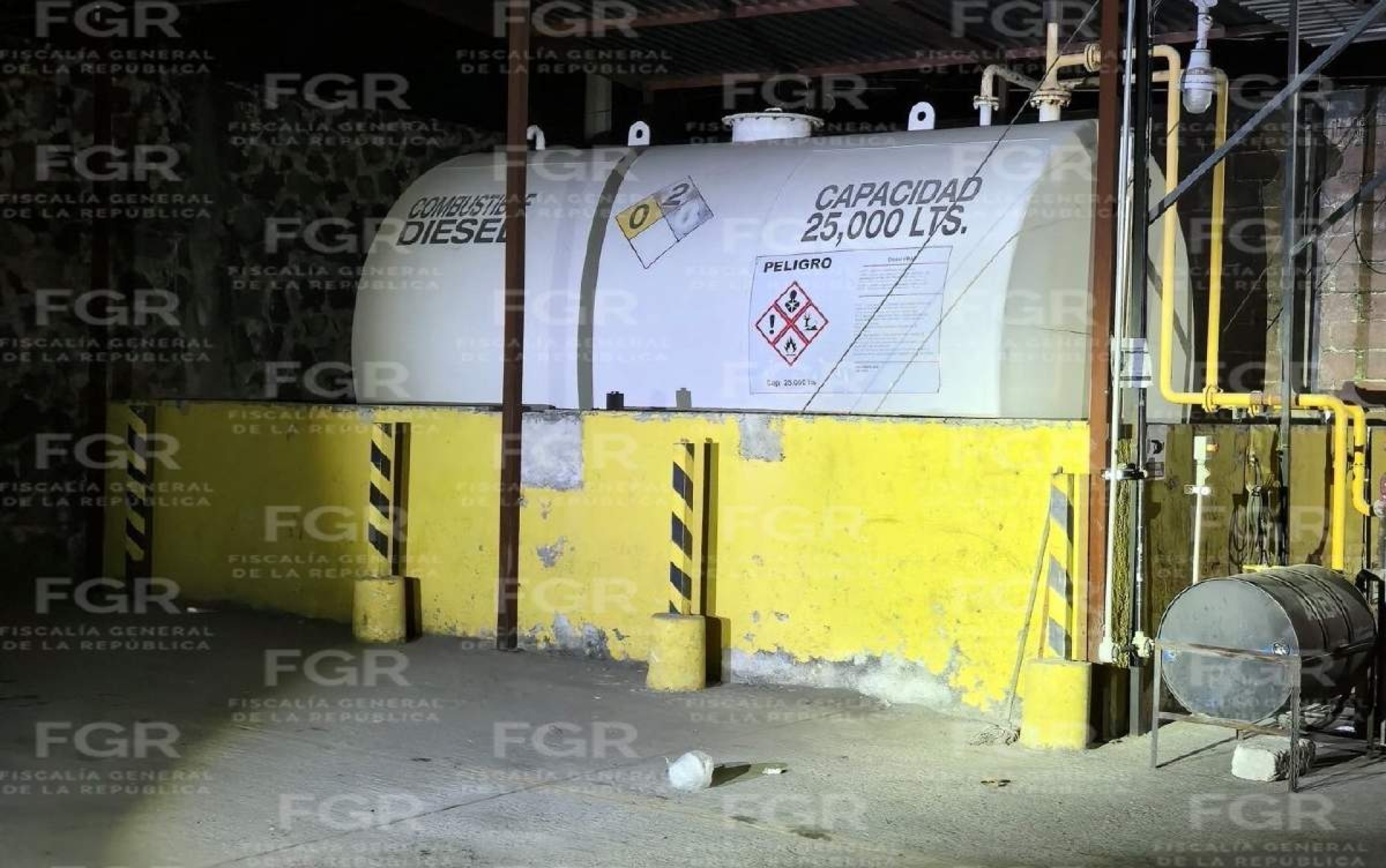 Incautan diésel durante cateo en Jiutepec