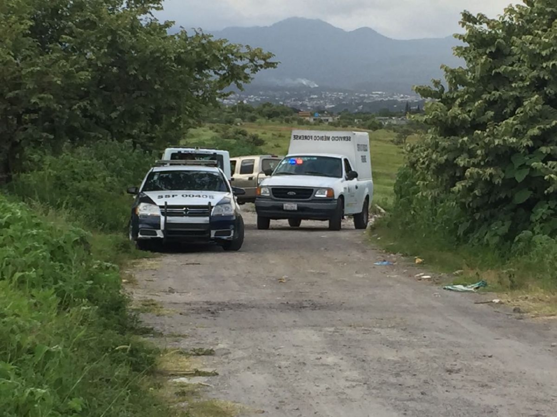 Encuentran un cadáver calcinado en Ejidos de Chipitlán