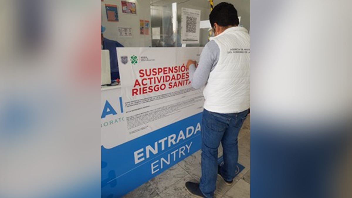 Suspenden laboratorio de pruebas COVID en el Aeropuerto Internacional de la CDMX