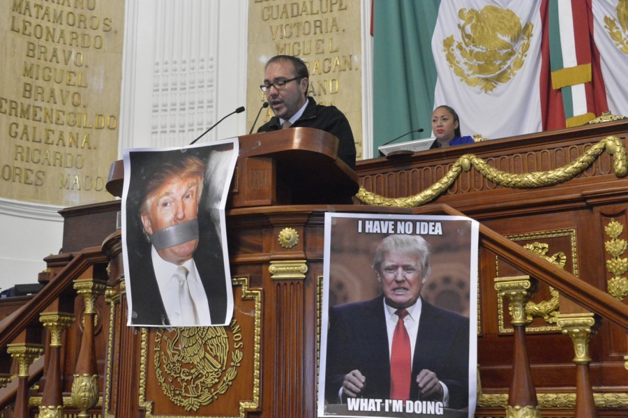 El PRD pide que Osorio Chong le prohíba el ingreso al país a Trump