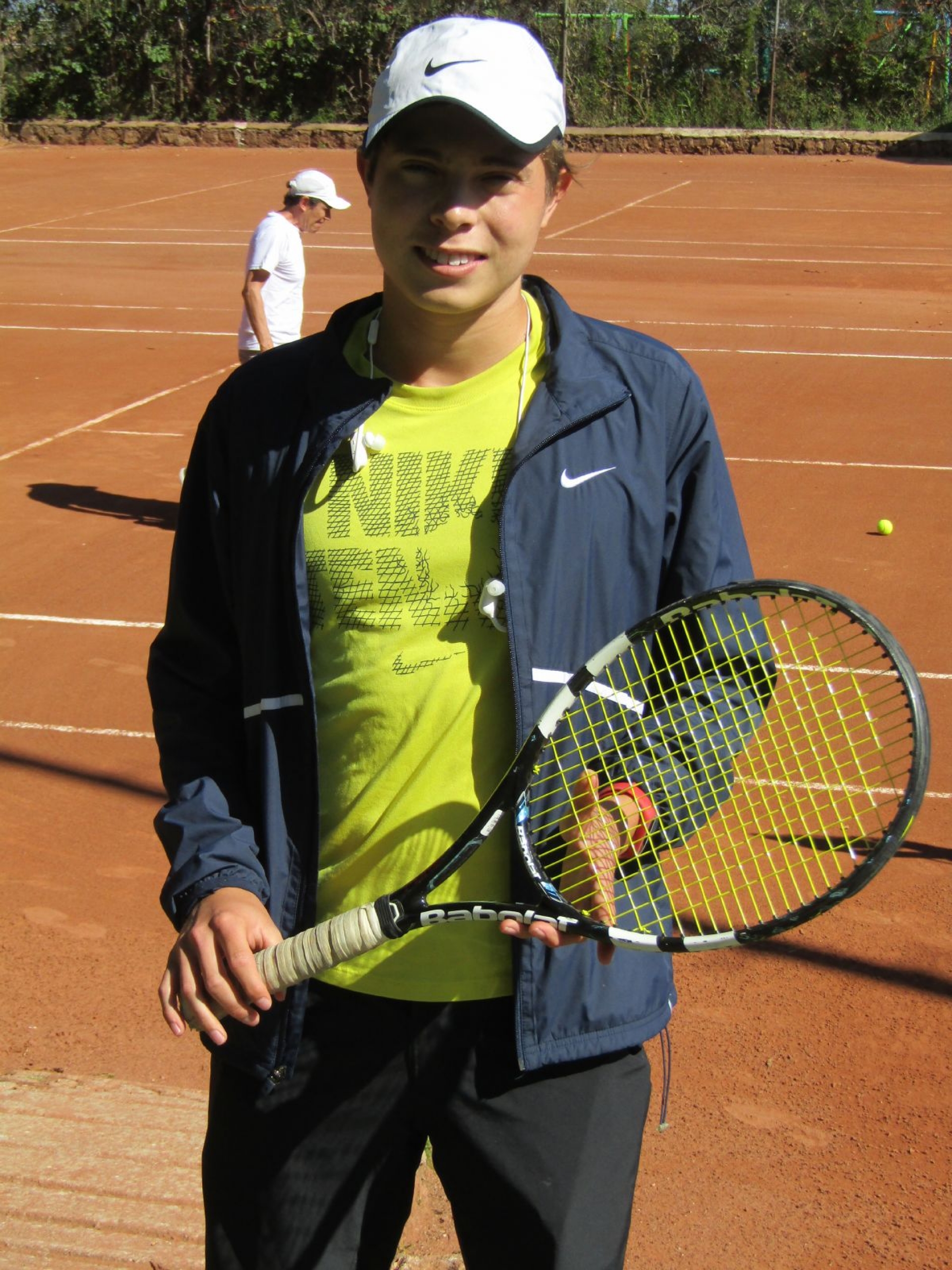 Ari Romo viene dispuesto al protagonismo en el Torneo Abierto de Tenis Telcel Vega