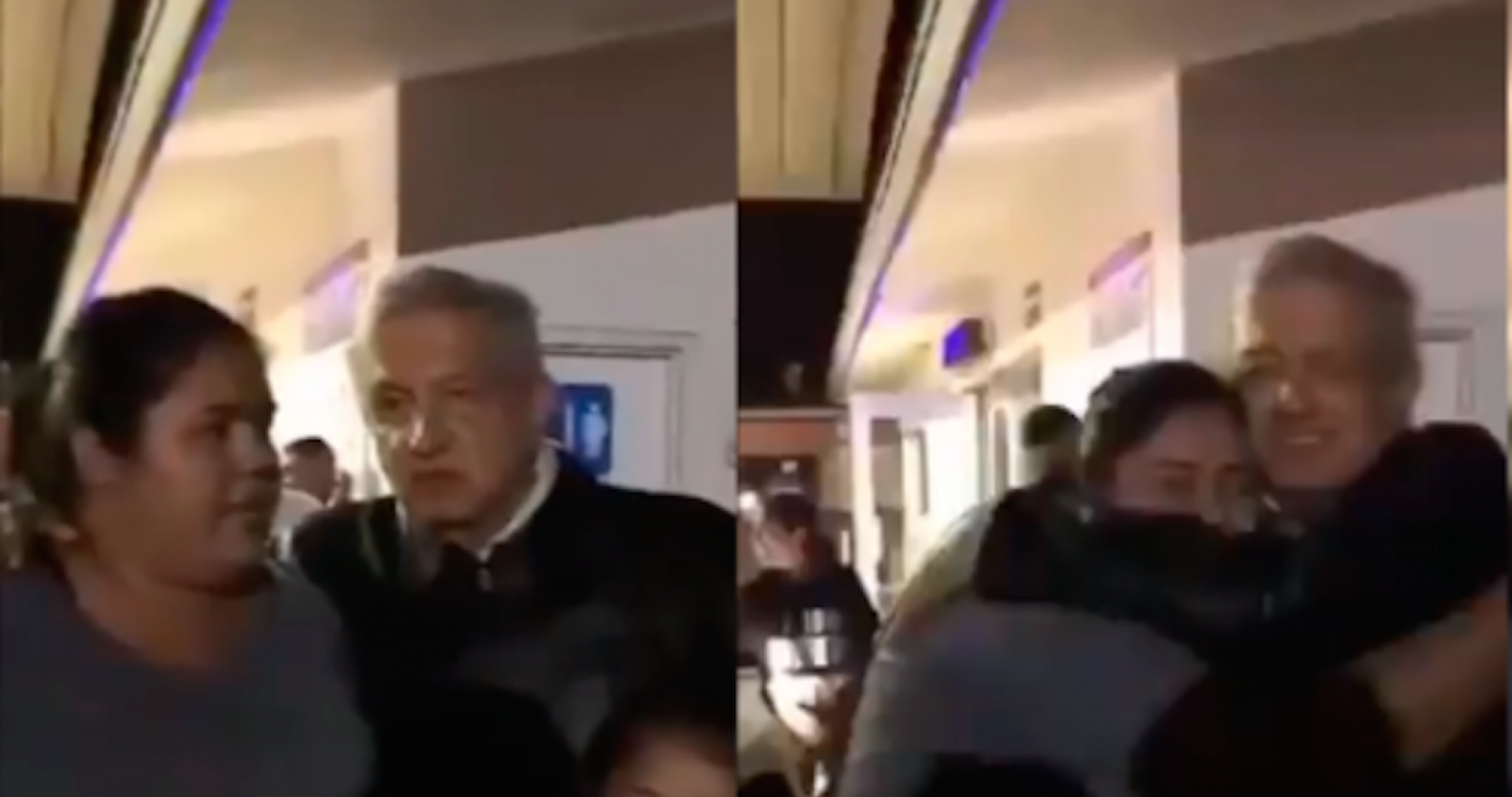 VIDEO: “Tú eres mi Presidente y la vas a armar bien chingón. Peña Nieto te la pela…”, le dicen a AMLO