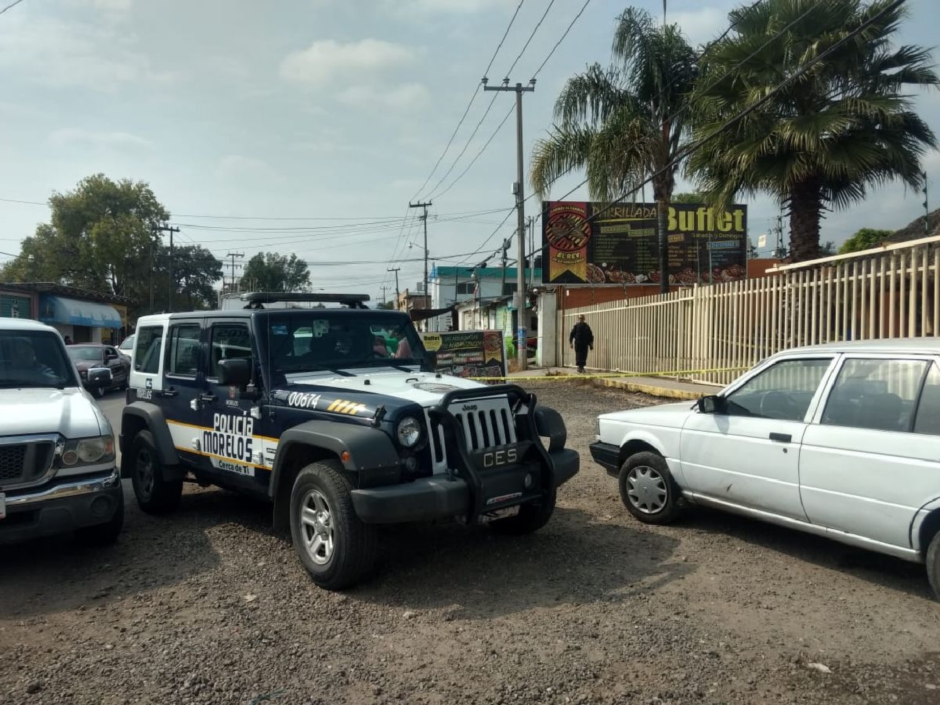 Acribillan a un hombre en un restaurante de Ocotepec