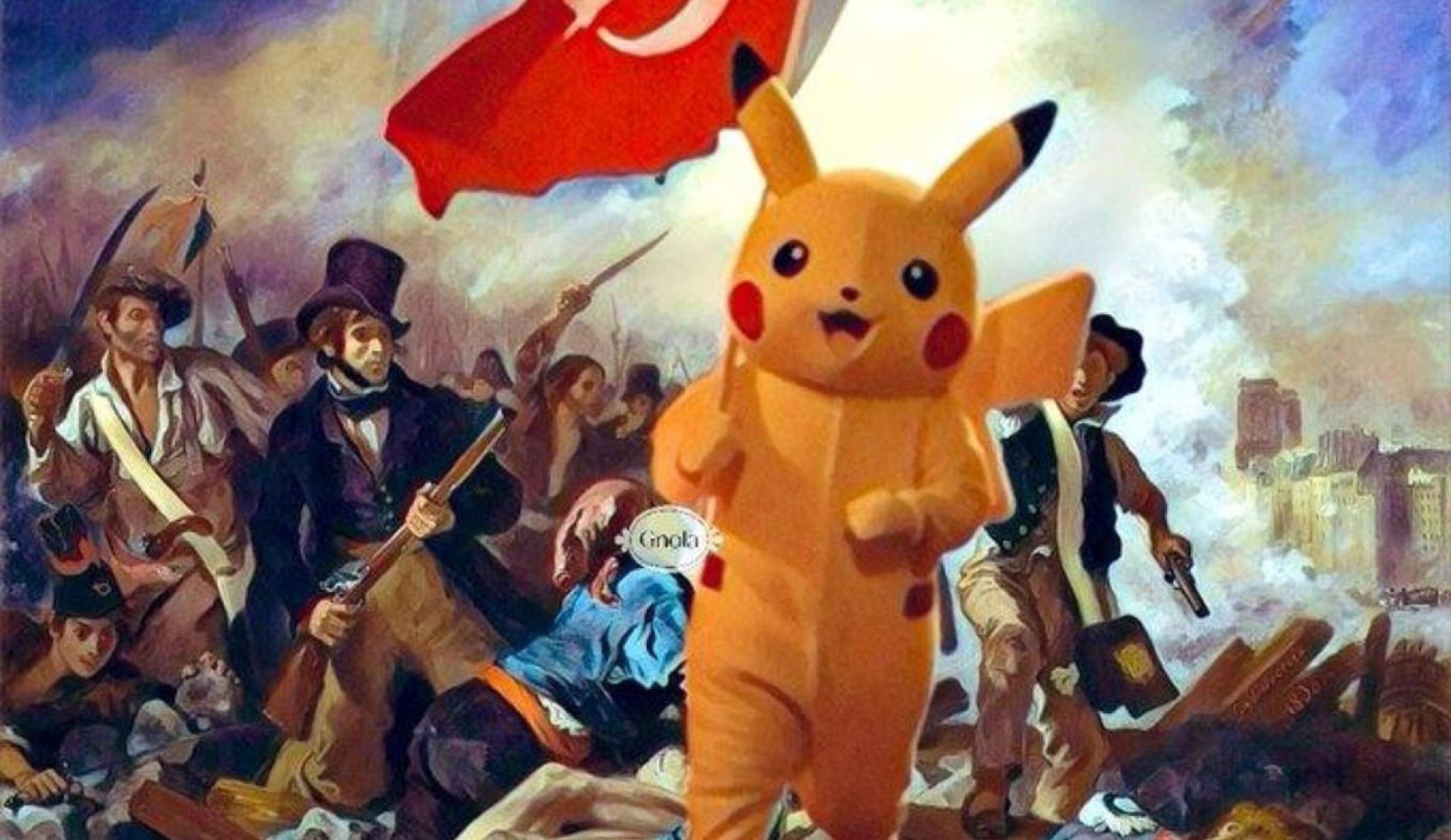 Viral: Pikachu protagoniza la huida más épica en las protestas de Turquía