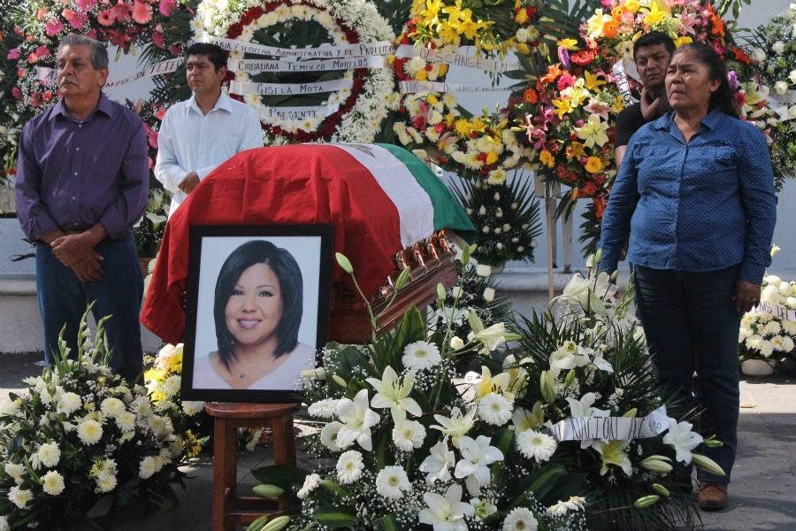 Gisela Mota ya fue sepultada