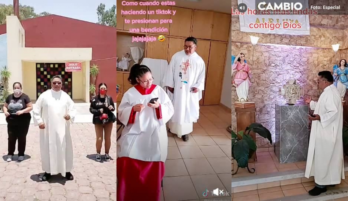 “Padre Cheke”, sacerdote que hace divertida la religión en TikTok
