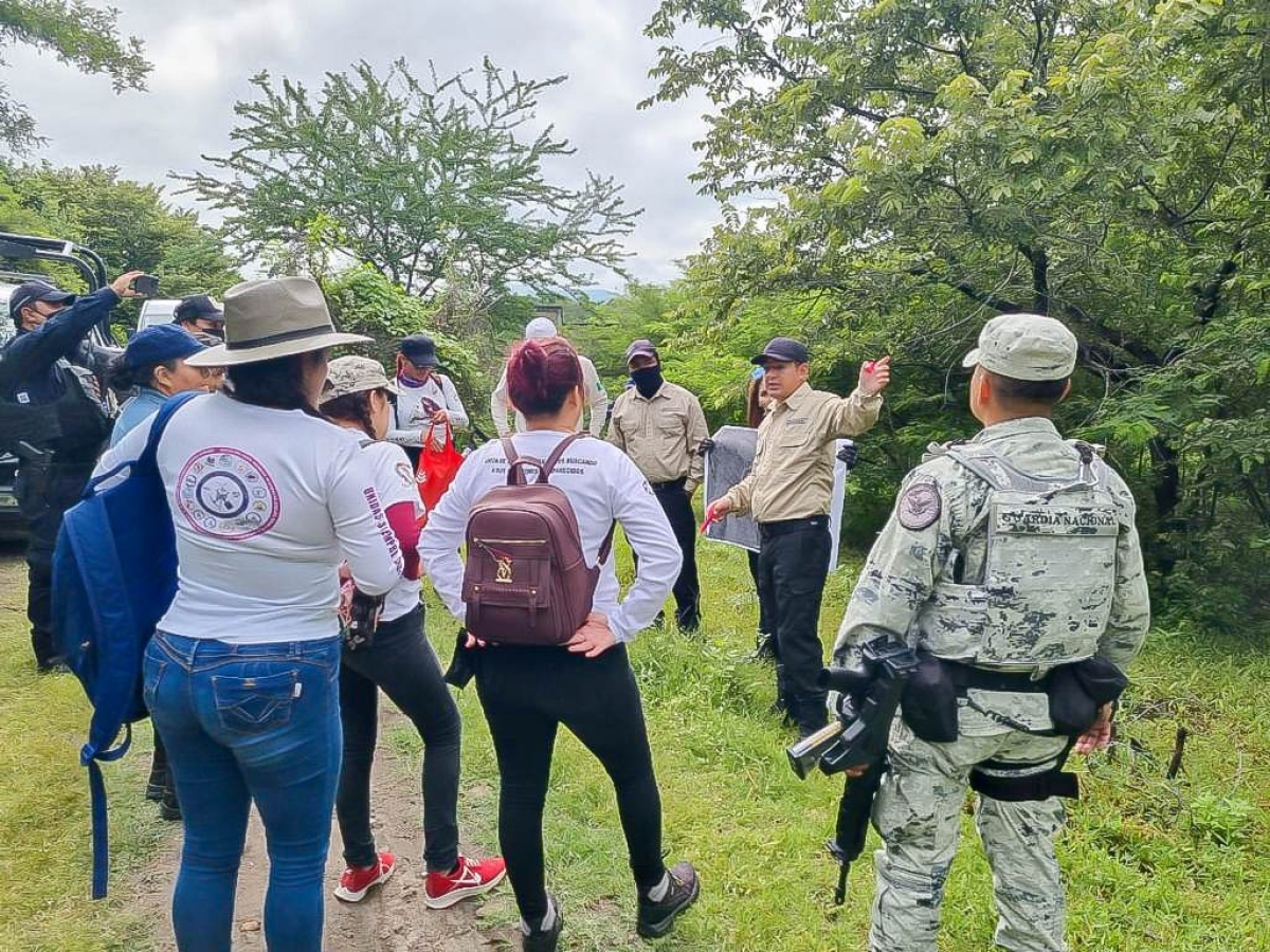 Realiza Comisión de Búsqueda acciones de campo en Puente de Ixtla