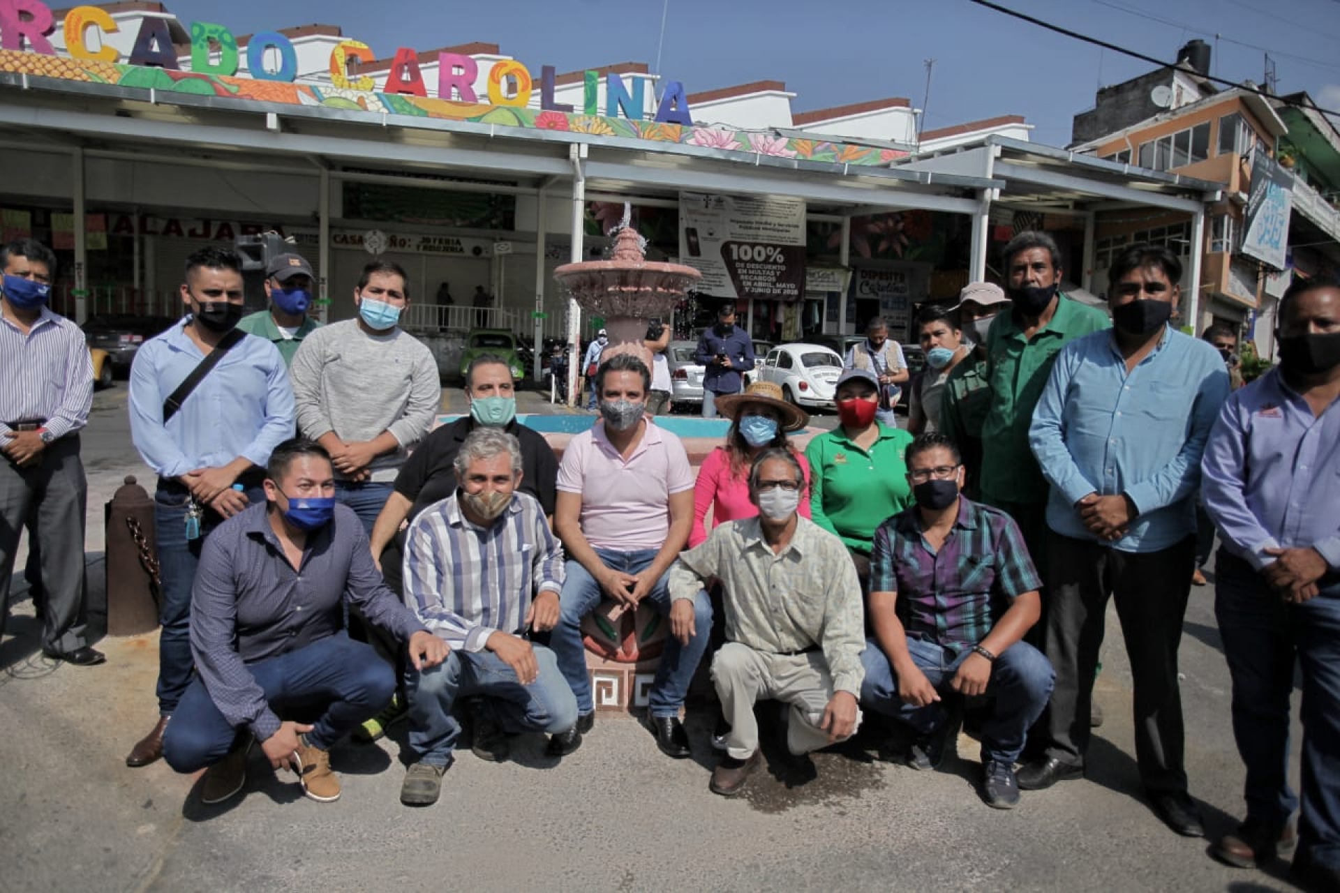 Entrega alcalde de Cuernavaca obras de remozamiento en la colonia Carolina