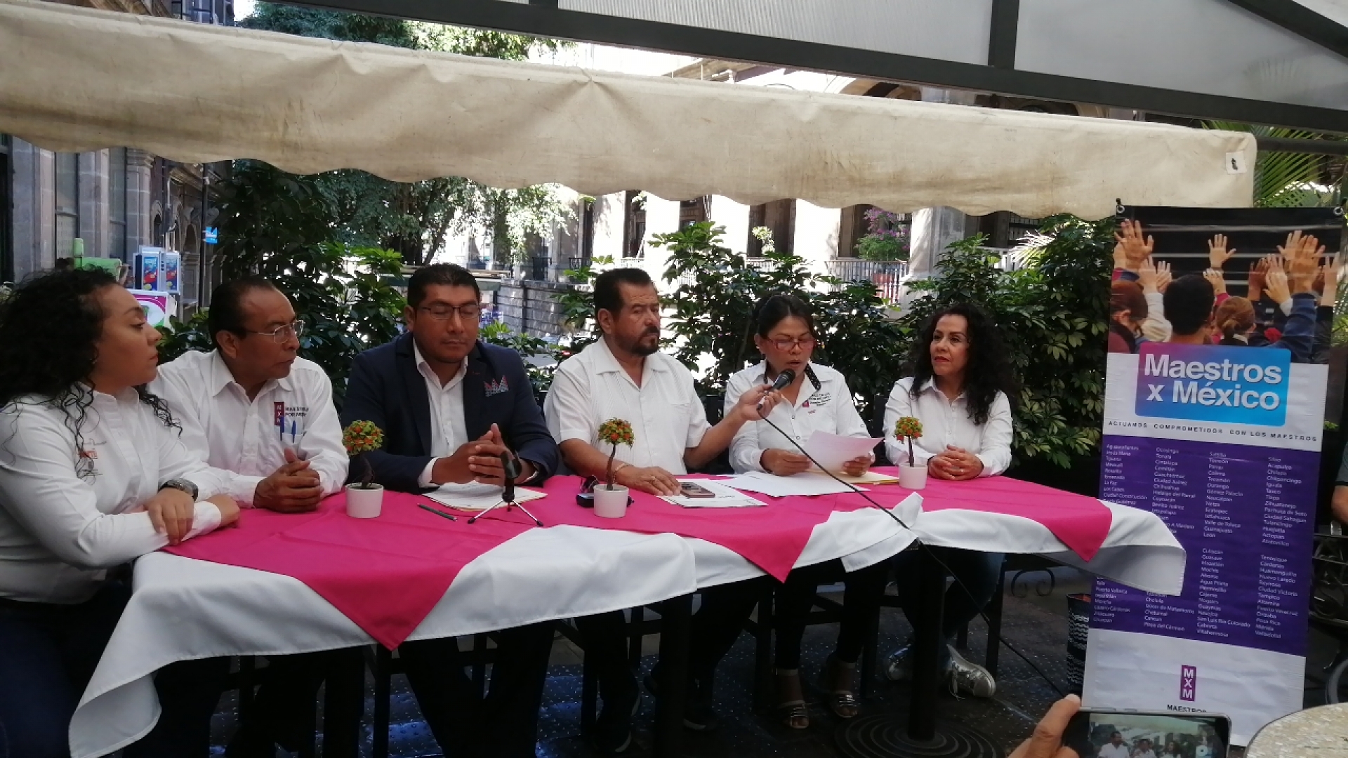 Llama Maestros por Morelos a autoridad a 'no meter las manos' en elección de dirigencias