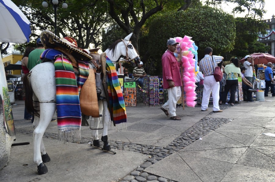 Se desplazan caballitos por inicio de remodelación de Plaza de Armas