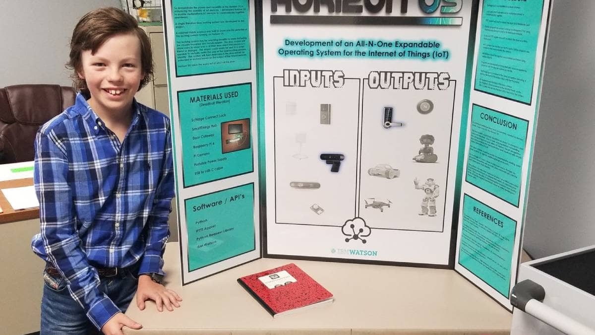 Mike Wimmer es un niño genio que se graduará del bachillerato y la universidad al mismo tiempo
