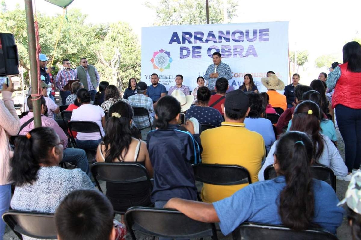 Avanza el mejoramiento de calles en el municipio de Yecapixtla