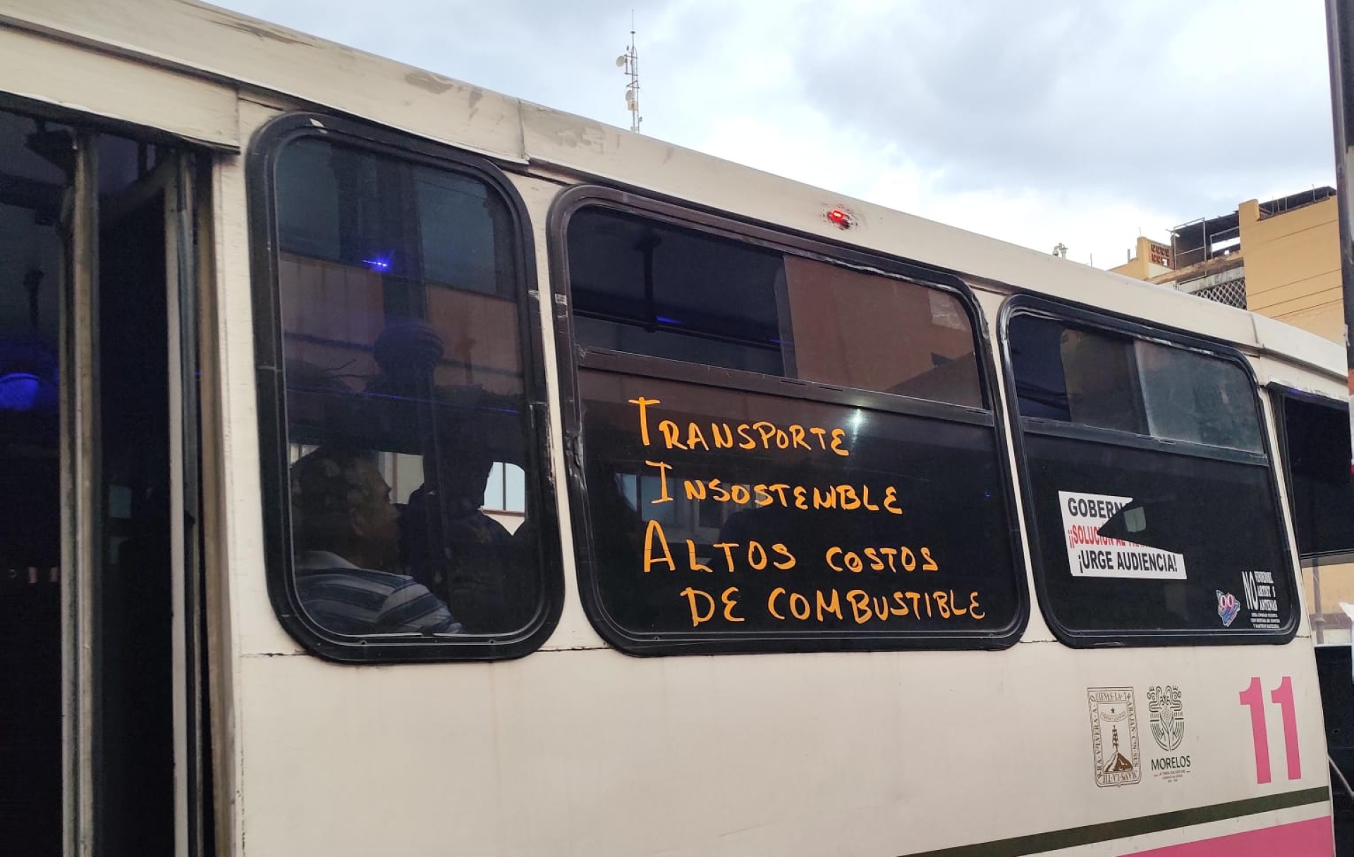 Suspenden transportistas movilización programada para mañana